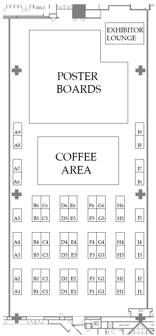 Icmat2018 Exhibition Floor Plan